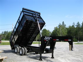 Heavy duty dump trailer