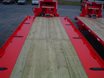 trailer floor with rollers for containers